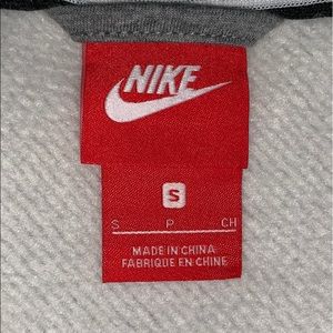 Grey NIKE Varsity Jacket.